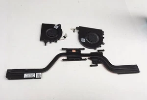 OEM Dell Inspiron 15 7548 15.6" Cooling Fans W/ Heatsink 0D2T4F 015M67 0F3RVH - Picture 1 of 4