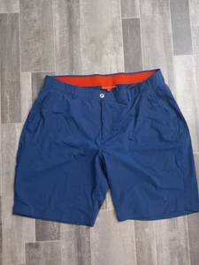 Redvanly Herren Hannover Admiral blau 9 Zoll Pull-On Stretch Golfshorts Größe XL - Bild 1 von 9