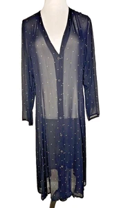 Vestido Lilith Lunares Sábana Manga Larga Abotonada Lagenlook Talla L - Imagen 1 de 8