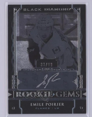 2015 Black Diamond Rookie Gems Pure Signatures /99 Emile Poirier #RG-EP Auto RC - Image 1 of 2
