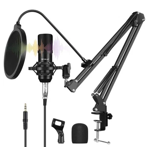 Home Recording Kit Computer Mic Kit for Podcasting Gaming Streaming Singing - Picture 1 of 9