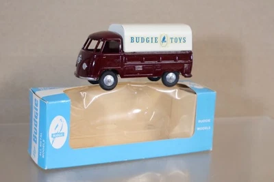 BUDGIE TOYS 204 MAROON VOLKSWAGEN VW PICK UP BOXED om - Image 1 of 4