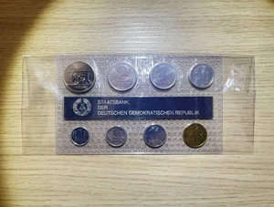 DDR DDR DDR 1989 7 Münzen Münzsatz MS 19 - Bild 1 von 2