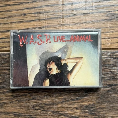 W.A.S.P. - Live...Animal 1987 кассета новая запечатанная Restless Records 72235-4  - Изображение 1 из 4