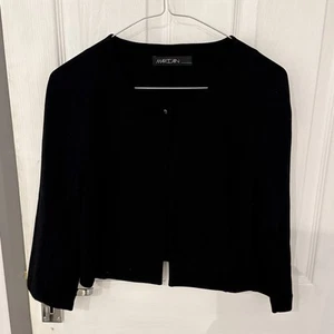 Marc Cain Women’s Black Bolero Shrug Size 12 N3 - Picture 1 of 4