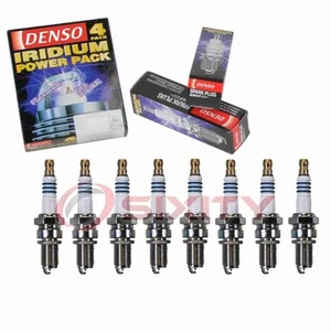 8 pc Denso Iridium Power Spark Plugs for 1989-1993 Ferrari Mondial t 3.4L V8 ad - Picture 1 of 5