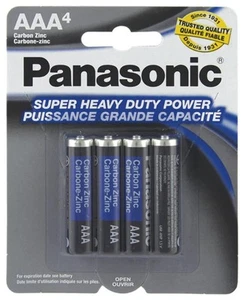 Panasonic AAA Batteries (4 Pack) - Picture 1 of 1