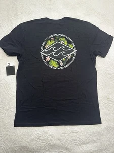 Billabong Premium x Kamea Hadar Herren T-Shirt L schwarz Hawaiian Artist Edition - Bild 1 von 6