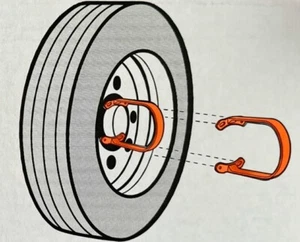 Tire Saver Orange Set - Picture 1 of 6