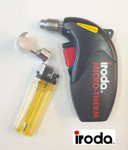 Mini Gas Heizpistole / Heißluft Blasbrenner Iroda MJ600 passend für Kühlschrumpf etc - Bild 1 von 2