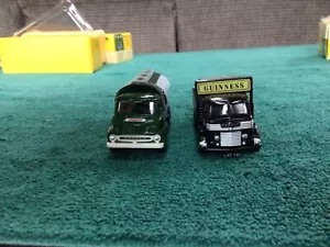 Vanguards Diecast Ford Thames Castrol Tanker & Commer Dropside Guinness Trucks - Picture 1 of 13