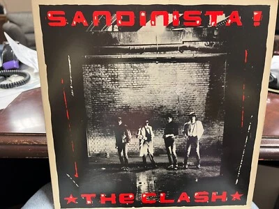 The Clash Sandinista! 3XLP SET 1980 EPIC E3X-37037 WITH INSERT - Image 1 of 3