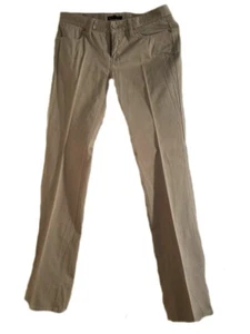 New York & Company Woman's Stretch Cotton Blend Chino Casual Khaki Pants Size 2 - Picture 1 of 4
