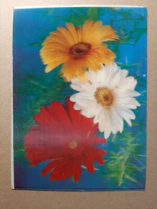 Vintage 3D Lenticular Postcard HEARTFUL WISH, HERBERA, CZECHOSLOVAKIA, PRAHA - Picture 1 of 2