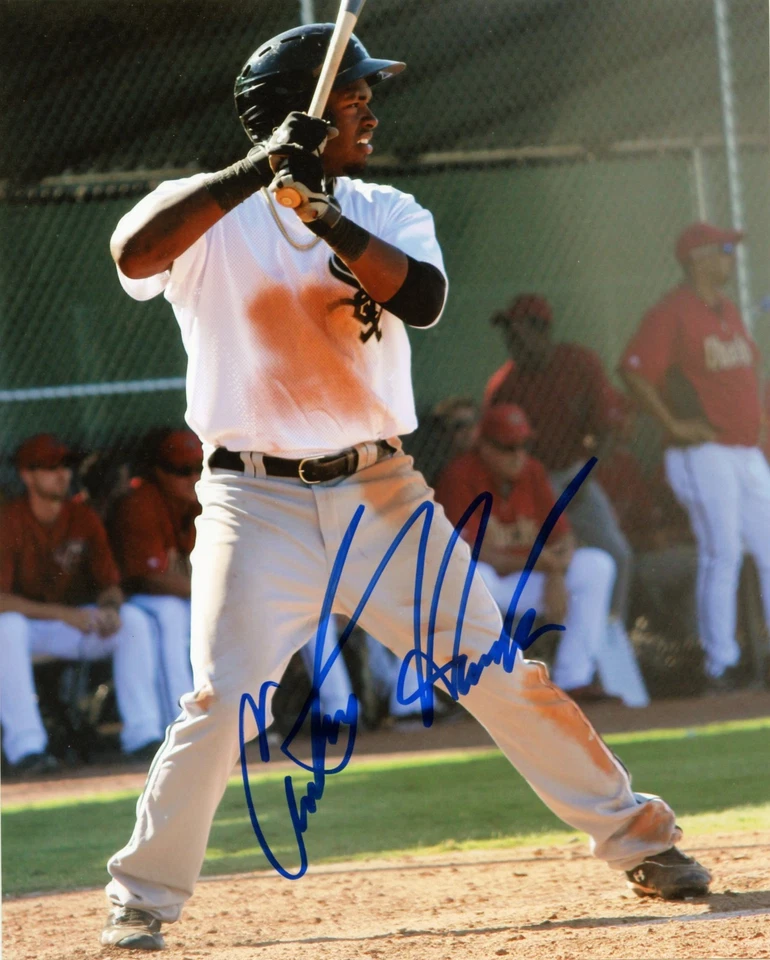 COURTNEY HAWKINS SIGNED 8X10 PHOTO WHITE SOX COA - Imagem 1 de 1