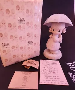 Neu im Karton Precious Moments Porzellanfiguren Monat des Jahres "April" - Bild 1 von 7