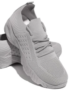 Ladies Comfy Running Trainers Womens Sneakers Slip On Walking Gym Fashion Shoes - Picture 1 of 17