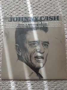Johnny Cash happiness is you Vinyl album - Picture 1 of 4