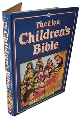 The Lion's Children's Bible Hardcover Book Illustrated Stories 1990 - image 1 of 4