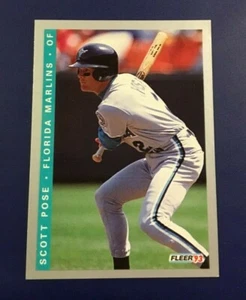 1993 Fleer Update U-68 SCOTT POS ROOKIE Florida Marlins Rare Look ! - Picture 1 of 2