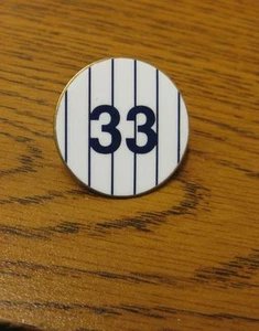 The New York Yankees #33 Ryan Yarbrough Franchy Cordero Baseball Pin - Picture 1 of 1