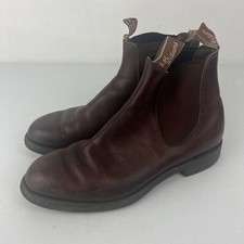 RM Williams Brown Leather Chelsea Boots Made in Australia 10.5 G (US 11.5 Reg)