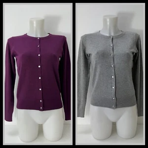 Ladies Ex DP Soft Knit Cardigan Size 8-24 2 Colours!! - Picture 1 of 33