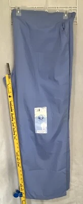 Simply Basic Ladies Core Essentials Pull On Scrub Pant Blue Plus Size 3X - NWT - Image 1 of 4