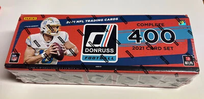 2021 Panini Donruss Football Complete Factory Set SEALED - 400 Cards - Image 1 of 2