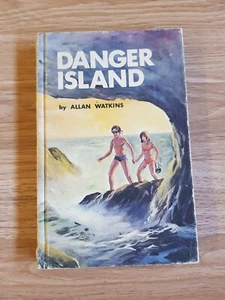 DANGER ISLAND By ALLAN WATKINS 1972 Golden Press CHILDRENS ILLUSTRATED ADVENTURE - Picture 1 of 13