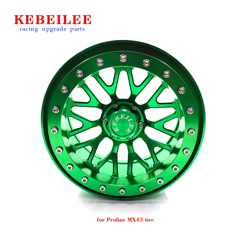 KEBEILEE CNC Alu upgrade wheel for PRO-Line MX43 tire For Traxxas XRT &XMAX 1pcs - Image 1 of 1