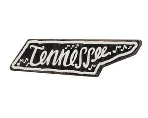 TENNESSEE Wooden State Shape Magnet, New - Picture 1 of 2