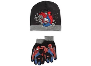 New Spiderman Boys' or Little Boys' Hat & Gloves Set - Picture 1 of 1
