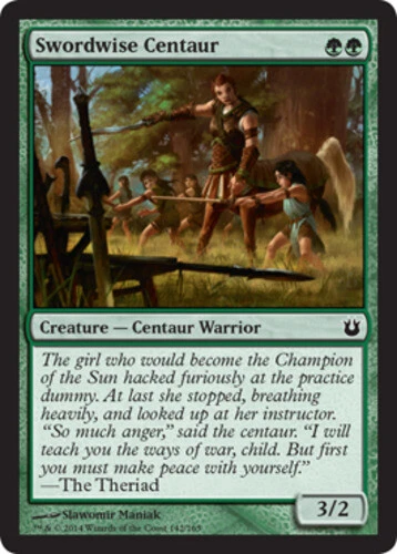 Born of the Gods - Swordwise Centaur - Foil - Image 1 of 1