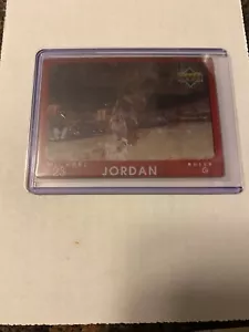 TARJETA DE VISIÓN 3D MICHAEL JORDAN 1996-97 CUBIERTA SUPERIOR DIAMOND S-4. TOROS - Imagen 1 de 1