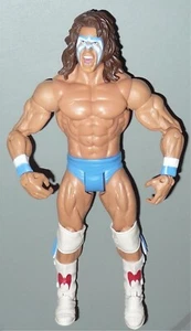 Figura suelta ULTIMATE WARRIOR Blue Gear WWE Mattel Basic Network Spotlight LEER - Imagen 1 de 2