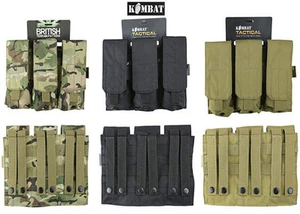 Armee Kampf Militär Dreifachmagazin Munition Allzweckgürtel Gurtband Beutel Pack Tasche Überschuss - Bild 1 von 10