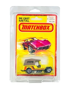 Matchbox Lesney Superfast No. 53 Jeep CJ6 - 1980 Carded Die Cast - Picture 1 of 7