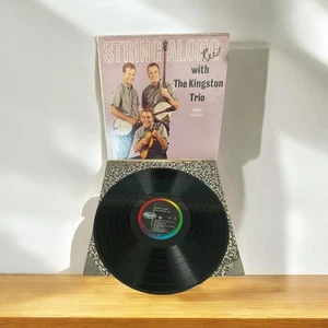String Along with The Kingston Trio ALBUM 33 (Capitol T1407) LP EX/VG - Picture 1 of 7