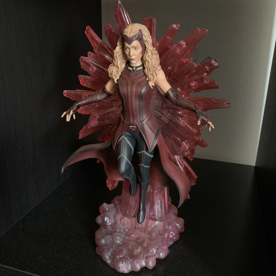 ¡SELLADO! MARVEL GALLERY BRUJA ESCARLATA 10" PVC DIORAMA FIGURA ESTATUA WANDAVISION Foto 1 de 1