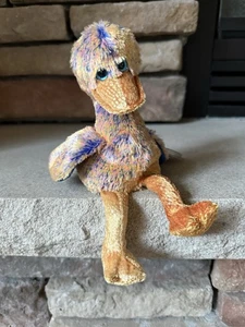 TY Beanie Baby - DINKY l'anatra (5,5 pollici) - Peluche giocattolo MWMT - Foto 1 di 5