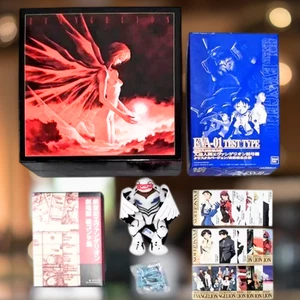 Evangelion 1998 Japan Bonus Set Figur Plüsch Karten Kunst Buch Anime Sammlerstück - Bild 1 von 1