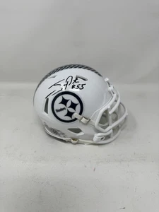 JOEY PORTER SR AUTOGRAFO FIRMATO PITTSBURGH STEELERS STS MINI CASCO PSA/DNA COA - Foto 1 di 5