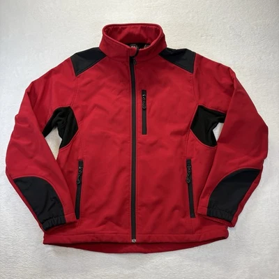 Black Diamond Jacket Men's Medium Red Black Soft Shell Fleece Lining Ski - Image 1 of 4