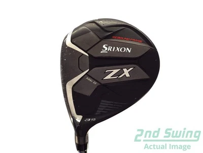 Srixon ZX MK II Fairway Wood 3 Wood 3W 15° Graphite Regular Left 43.75in - Image 1 of 4