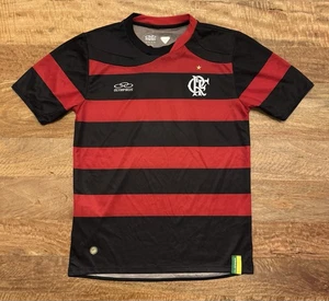 CR Flamengo Home Shirt Soccer Jersey #10 Olympikus Youth Size 14 (Men’s Small) - Foto 1 di 5