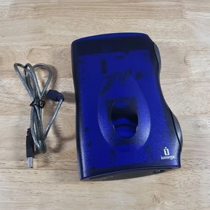 iOmega Zip 100 Z100USBNC 100MB With Original USB Untested No Power Cord - Afbeelding 1 van 9