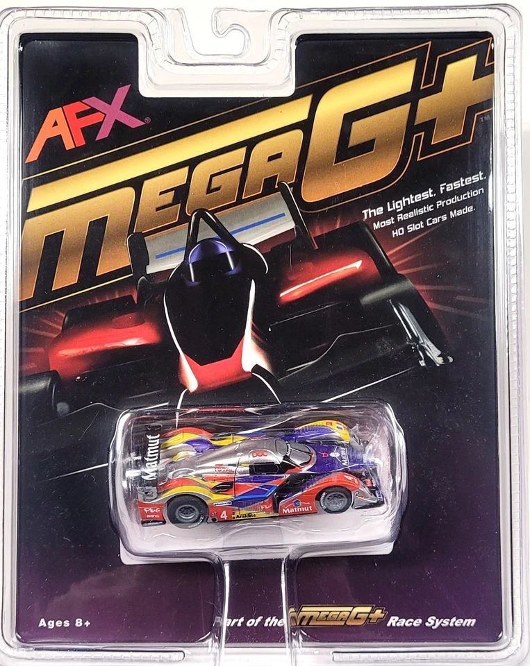 AFX / Racemasters Mega G+ Peugeot 908 Oreca  #4 HO Slot Scale Car -  #21035 - Image 1 of 1