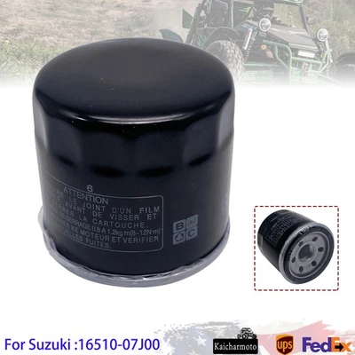 Oil Filter for Suzuki Genuine Engine 16510-03G00/07J00-000/06B00 New US  - Image 1 of 4