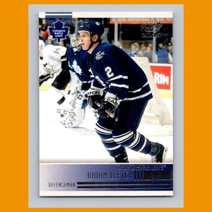 Brian Leetch #245 2004-05 Pacific Toronto Maple Leafs Hockey Card NHL - Foto 1 di 3